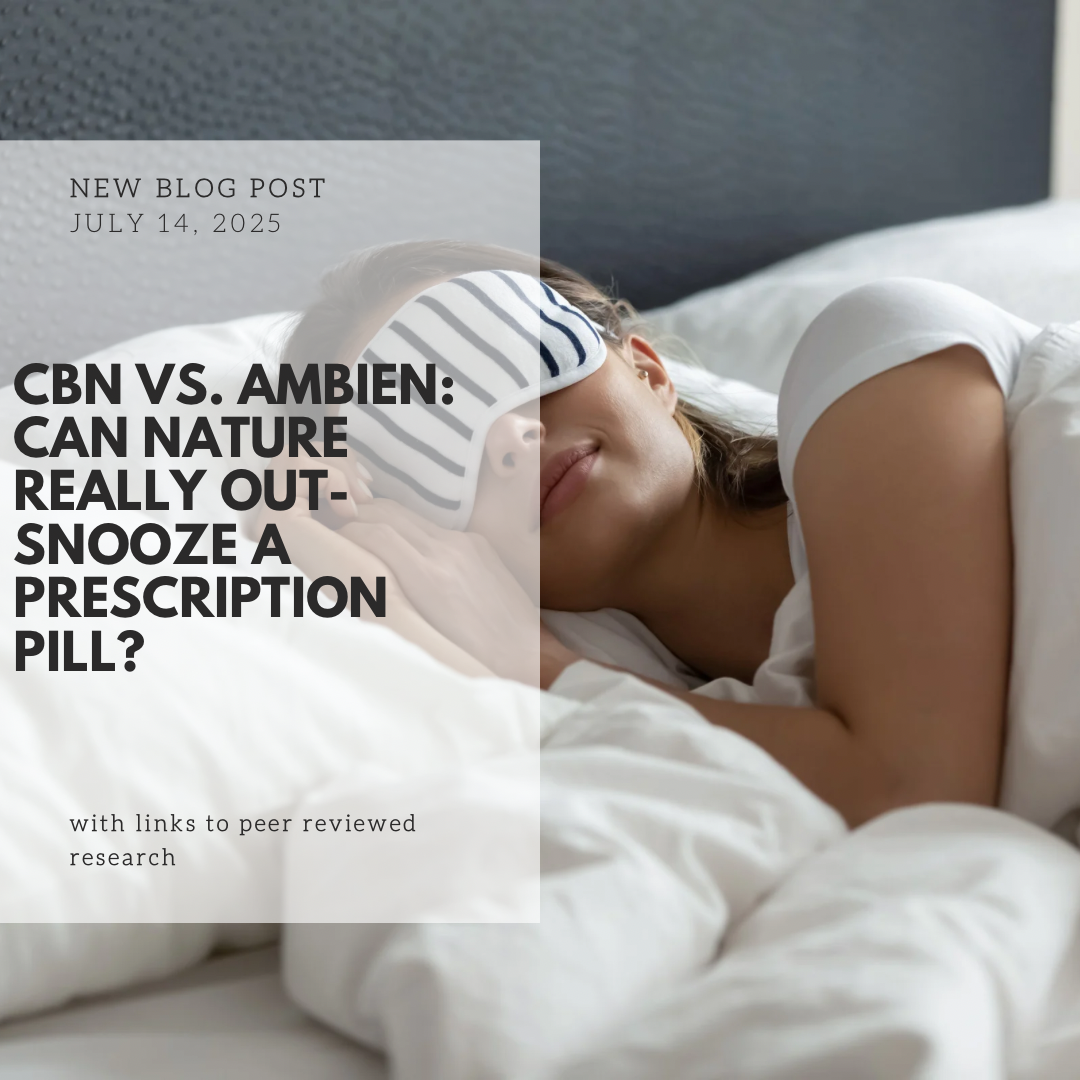 CBN vs. Ambien: Can Nature Really Out-Snooze a Prescription Pill?
