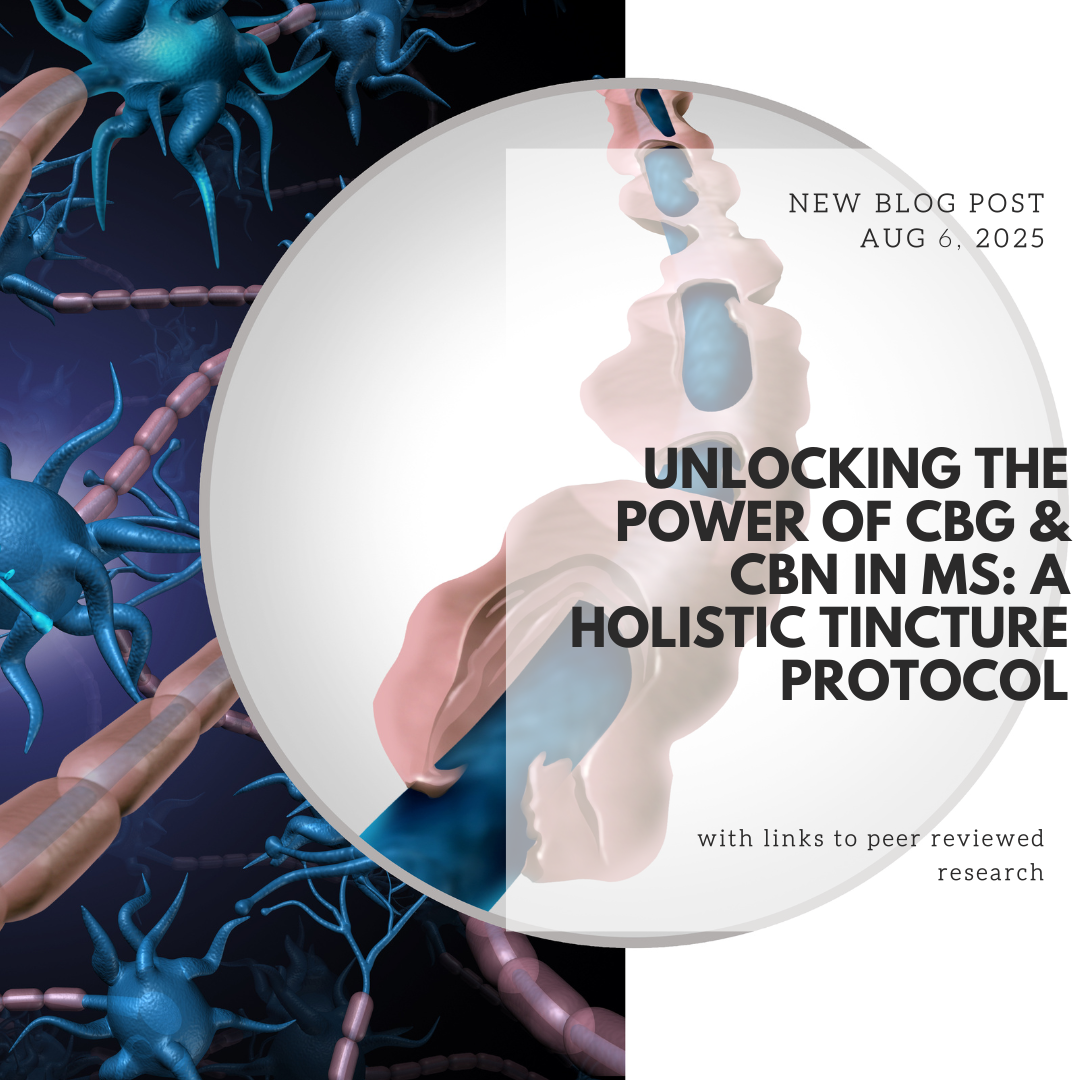 Unlocking the Power of CBG & CBN in MS: A Holistic Tincture Unlocking the Power of CBG & CBN in MS: A Holistic Tincture
