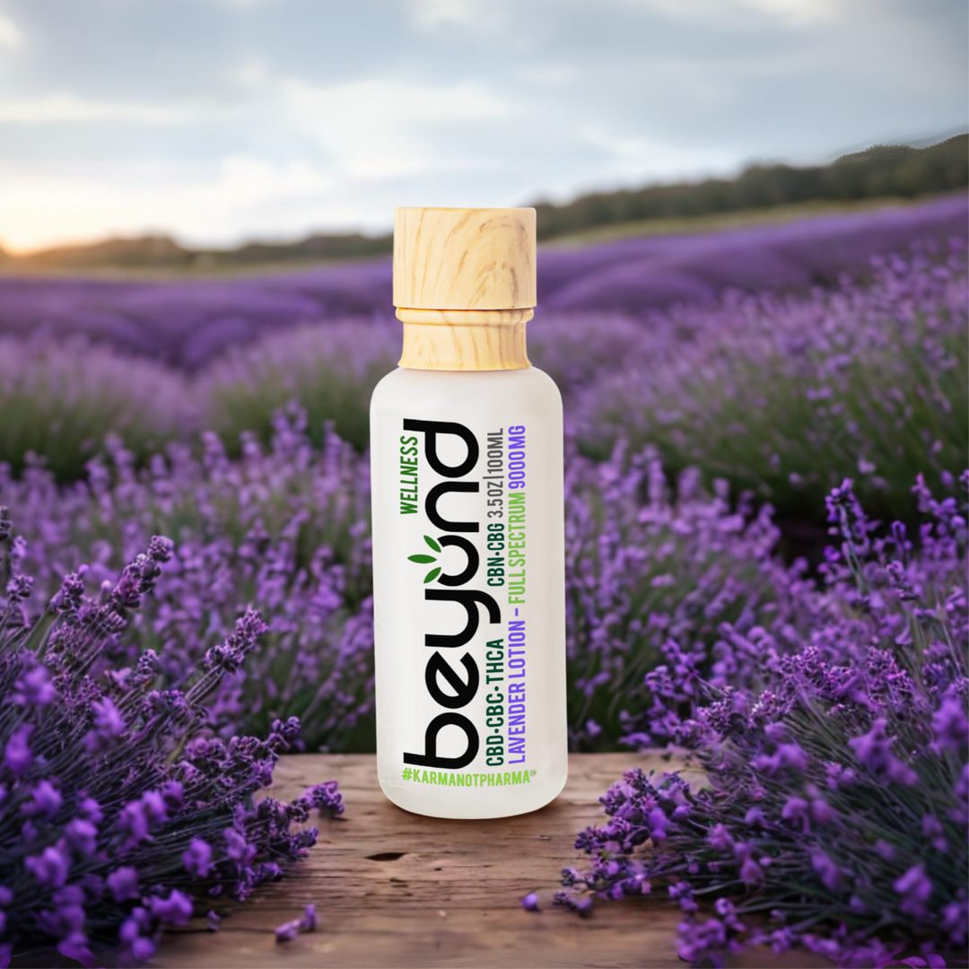 9000 MG full spectrum lavender lotion