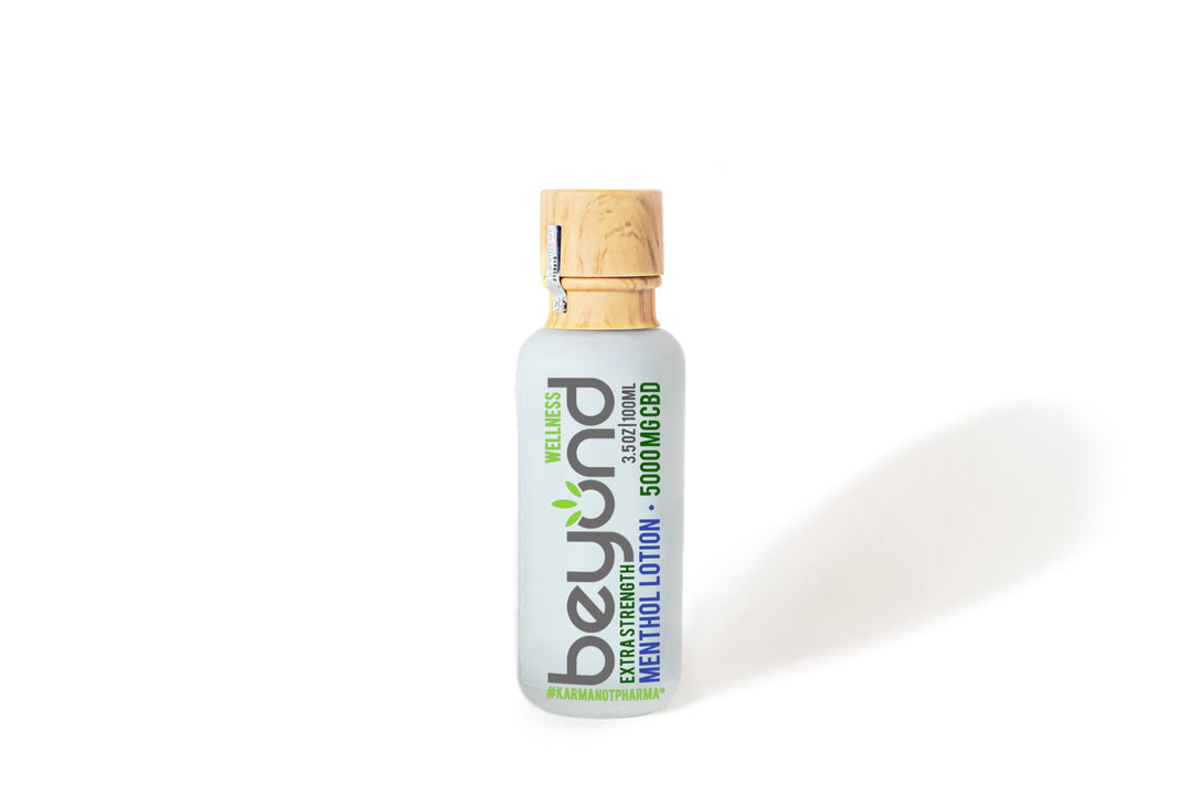 Beyond Wellness 5000 MG CBD menthol lotion