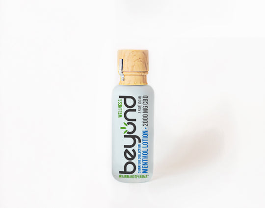 Beyond Wellness 2000 MG CBD menthol lotion