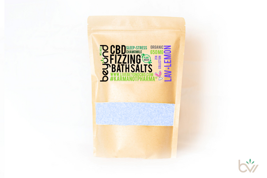 lavender lemon chamomile cbd bath salts