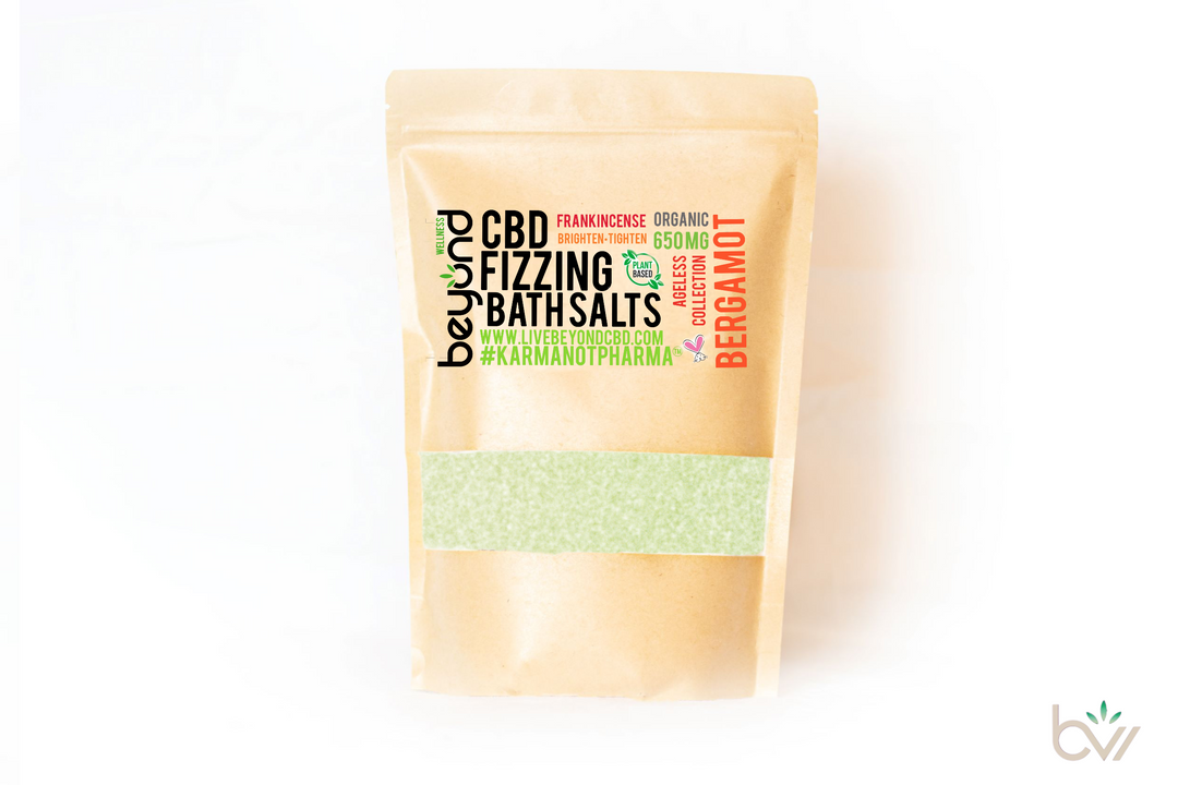 CBD Bath Salts - Bergamot • Frankincense