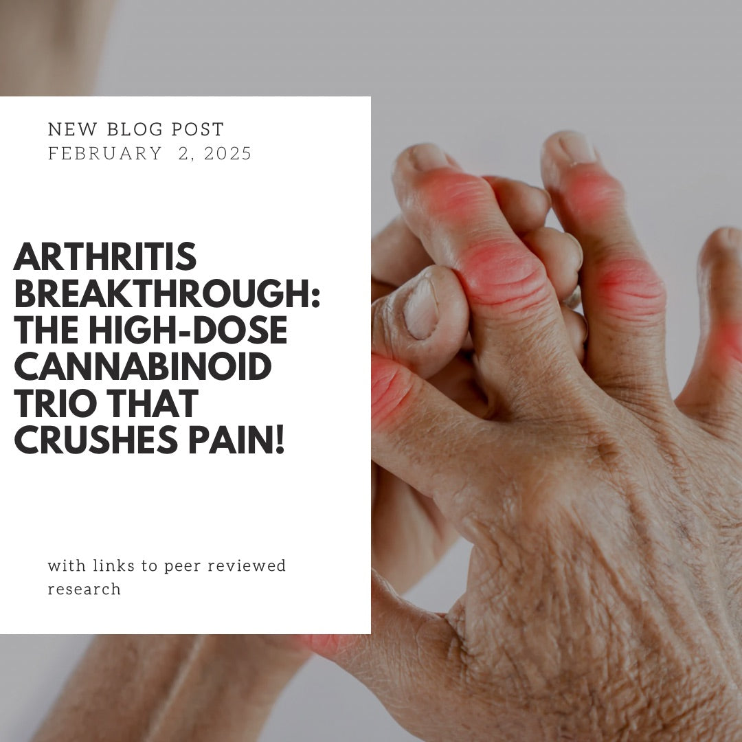 Arthritis Breakthrough: The High-Dose Cannabinoid Trio That Crushes Pain!