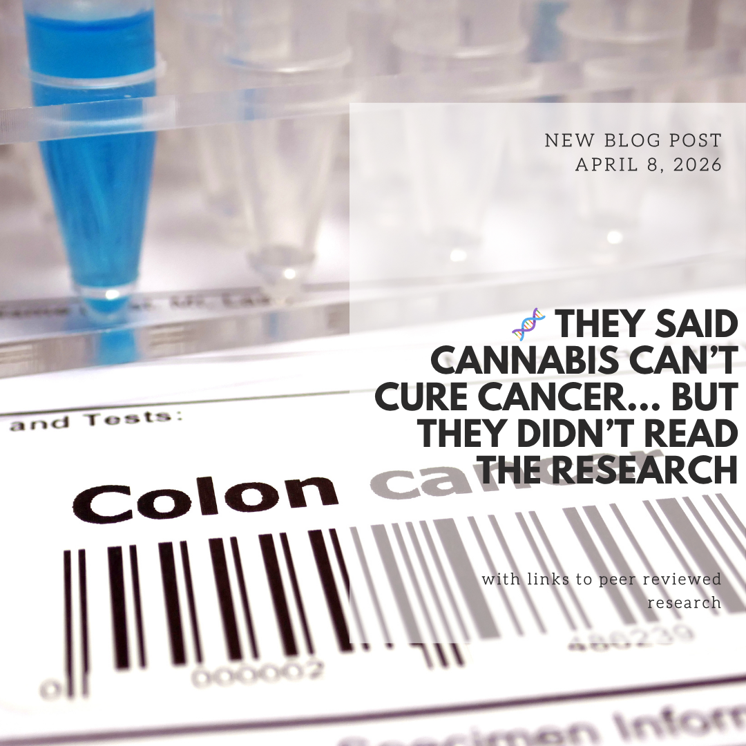 🧬 They Said Cannabis Can’t Cure Cancer… But They Didn’t Read the Research