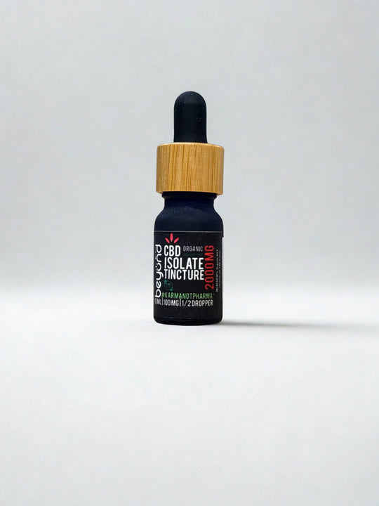 CBD isolate 2000 mg tincture beyond wellness
